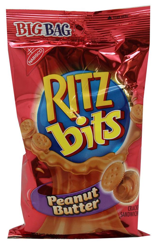 Nabisco Big Bag Ritz Bits Peanut Butter 12ct 3oz