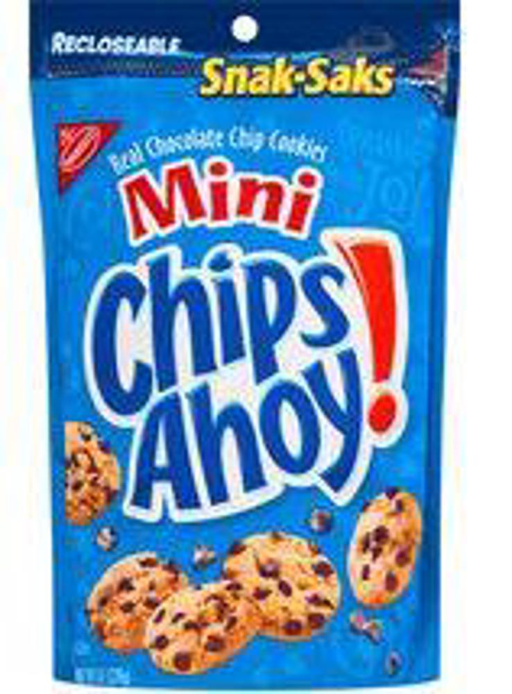 Mondelez Snak Sak Size Items Mini Chips Ahoy! Saks 12ct 8oz