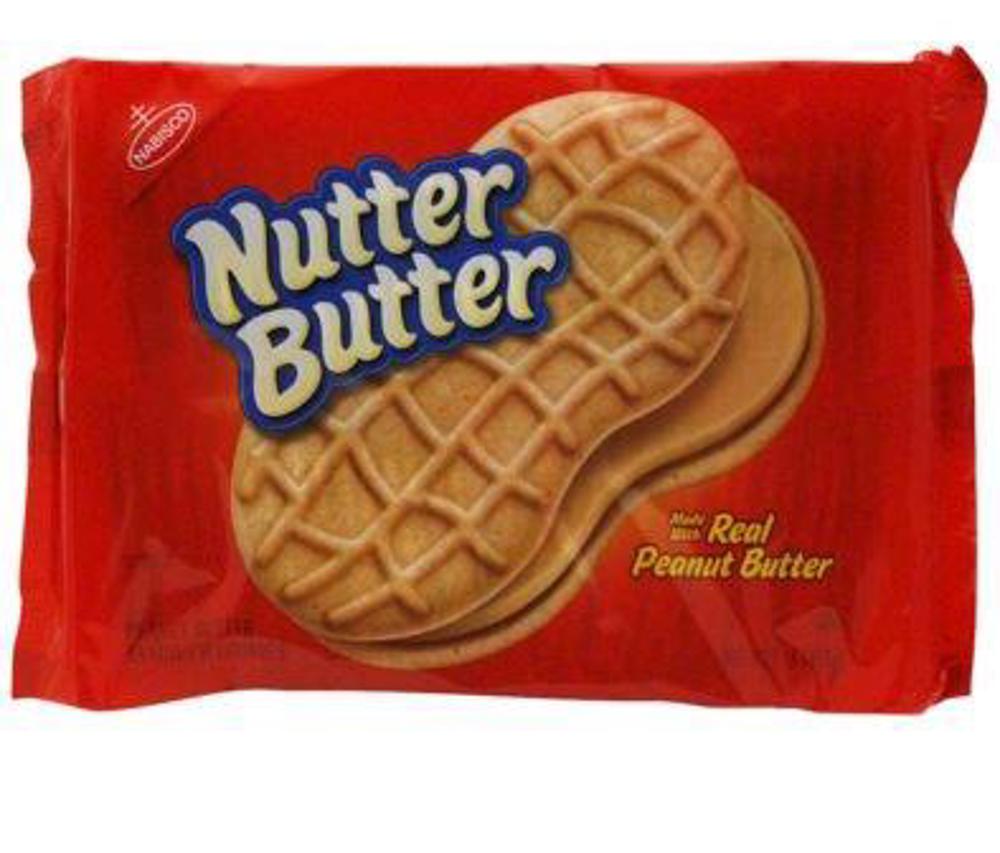 Mondelez Grocery Pak Nabisco Nutter Butter PNB Sandwich Cookies 12ct 16oz