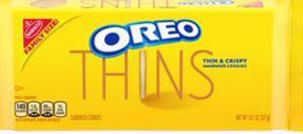 Nabisco OreoThins Golden Family Size 13.1oz  1/12ct