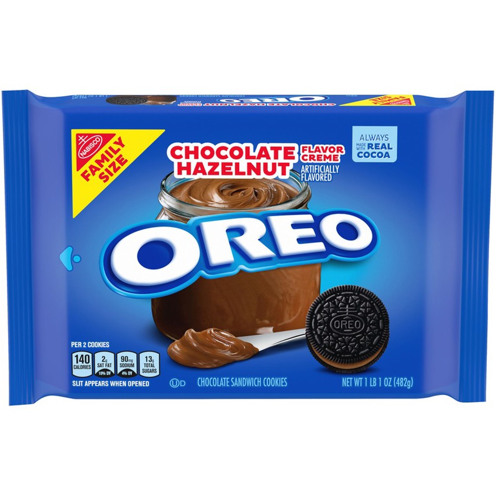 Nabisco Oreo Chocolate Hazelnut Cookie  12/17 oz