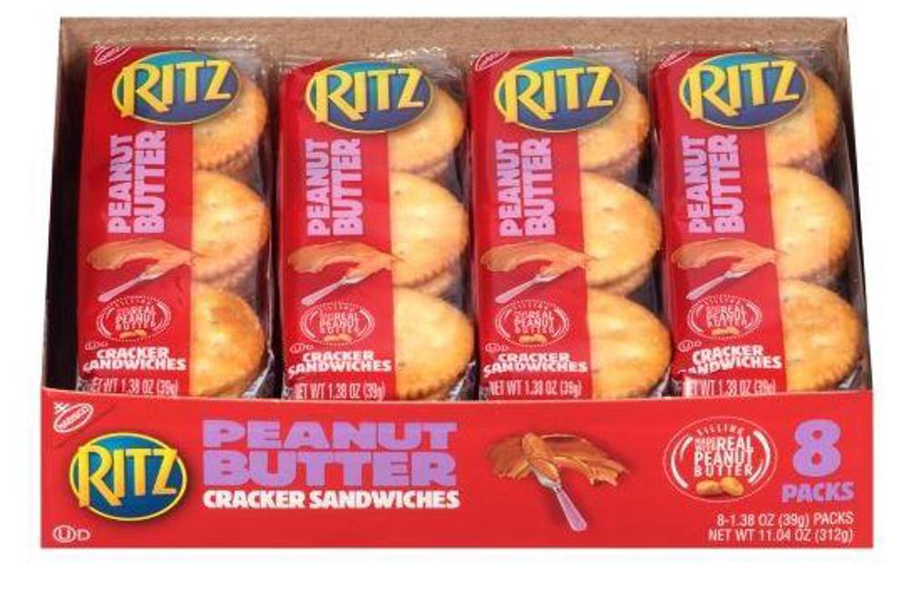 Mondelez Single Serve Ritz Cracker with PNB 14/8ct 1.35oz