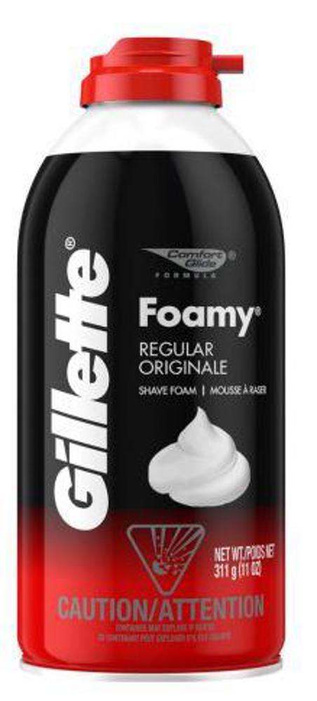 Procter & Gamble Shave Cream Gillette Foamy Original 12ct 11oz