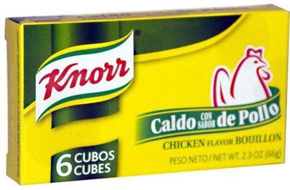 Knorr Bouillon Cubed Chicken 6ct 2.3oz