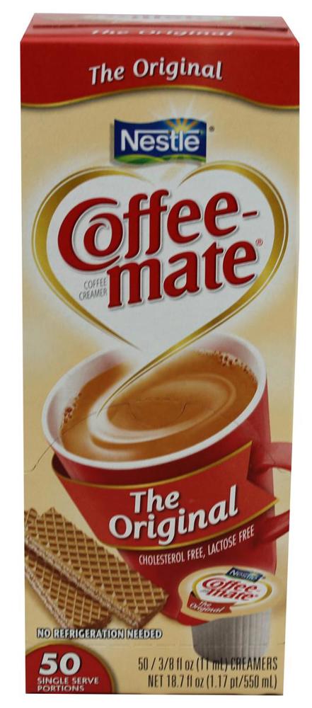 Nestle Coffee Mate Liquid 50 ct Original 4/50ct 0.38oz