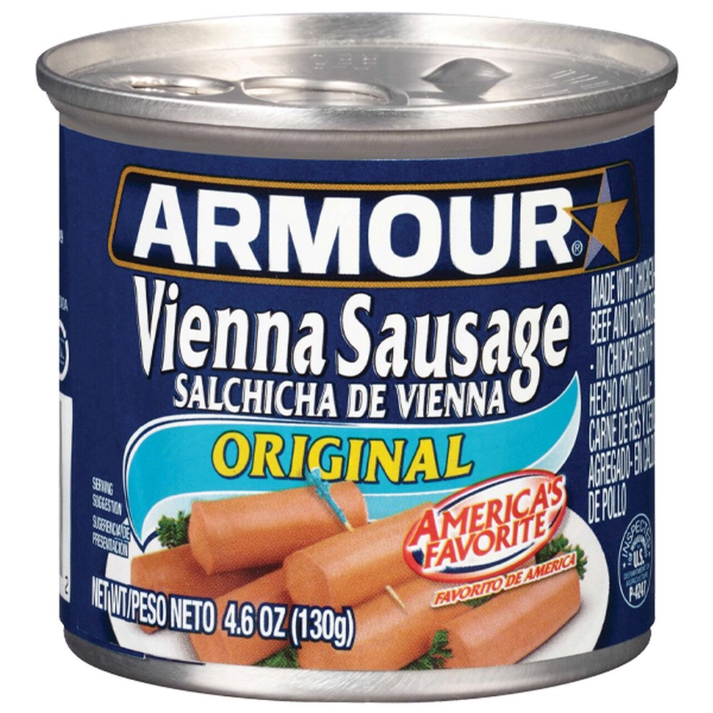 Armour Vienna Sausage Original  4.6oz  1/48ct