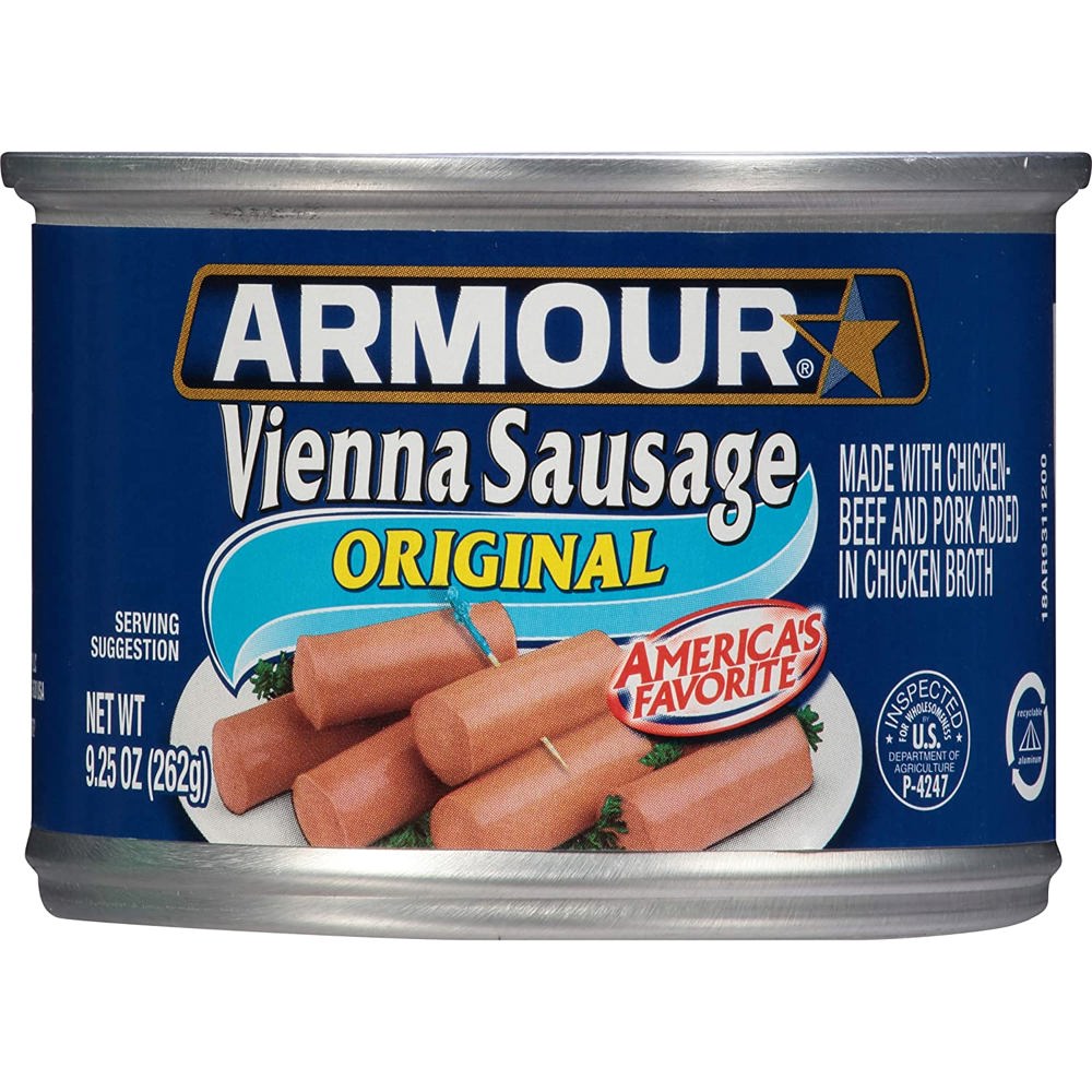 Armour Vienna Sausage 9.5oz  1/12ct