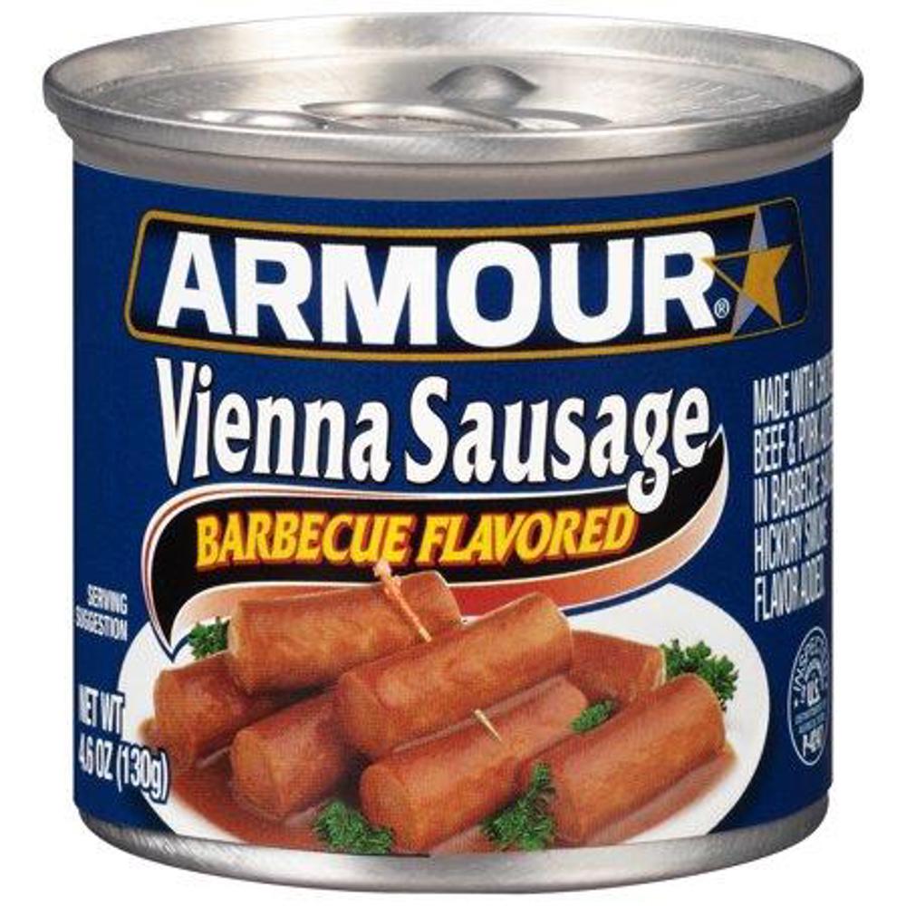 Armour Vienna Sausage BBQ 4.6oz  1/24ct