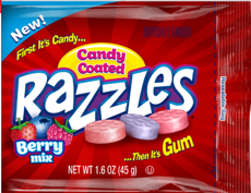 Razzles Berry Mix  1.4oz 12/24ct