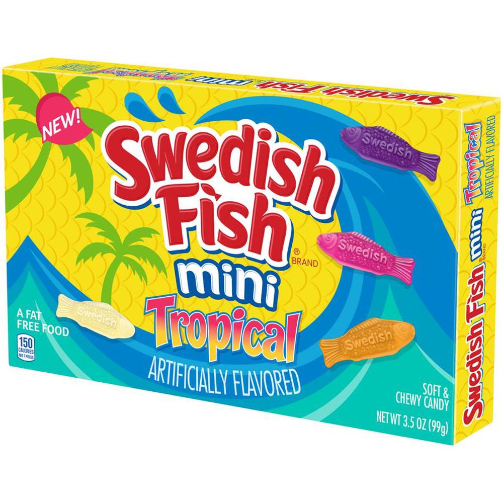 Mondelez Theater Box Swedish Fish Tropical 12ct 3.5oz