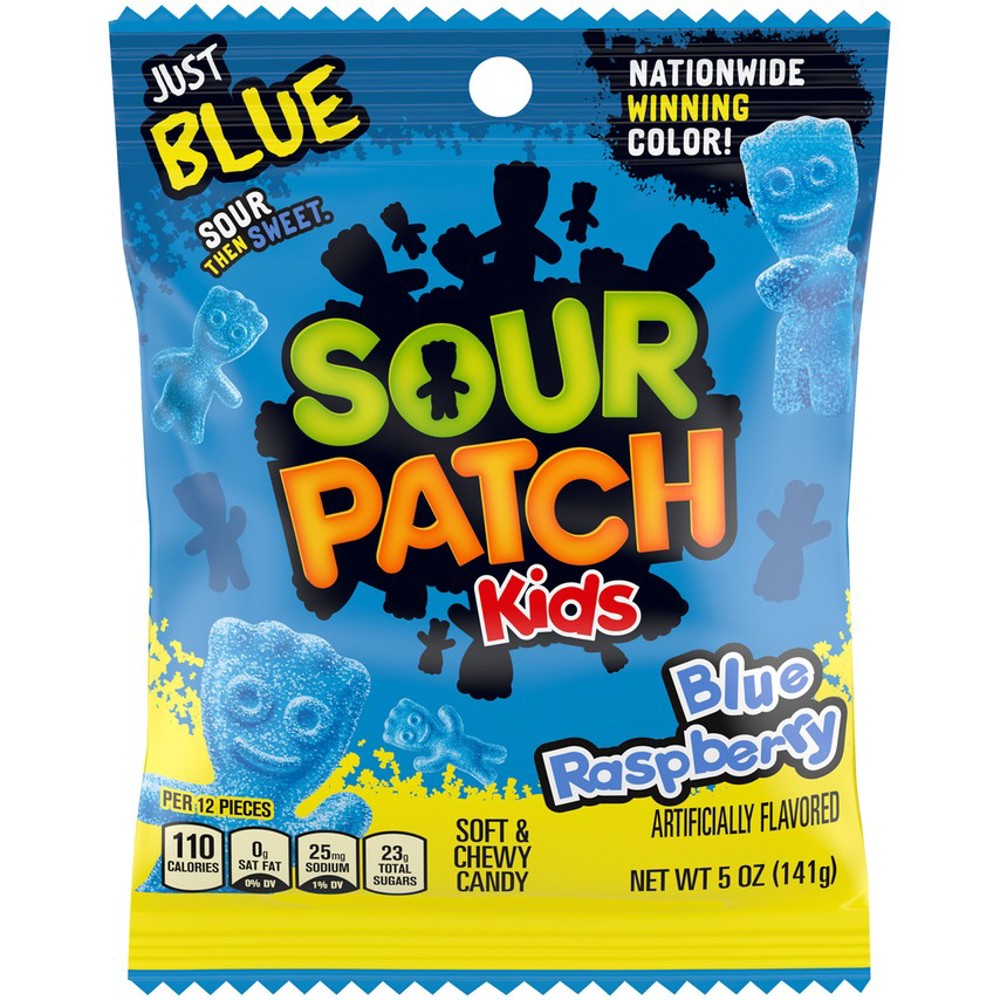 Sour Patch Blue Raspberry 12/5 Oz Bags