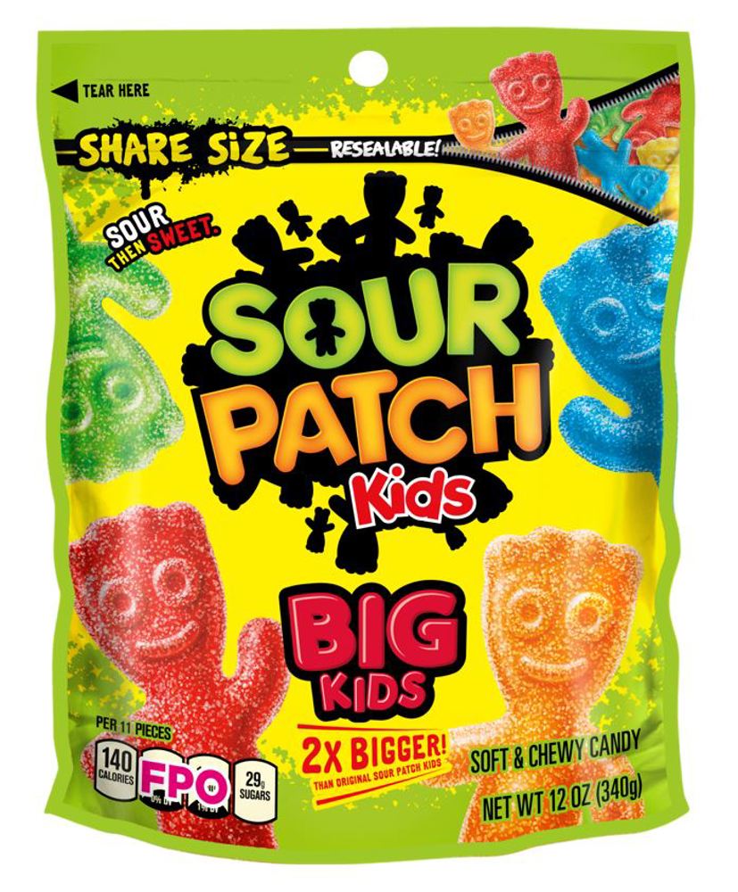 Sour Patch BIG  Kids Share Size 12oz SUB  1/12ct