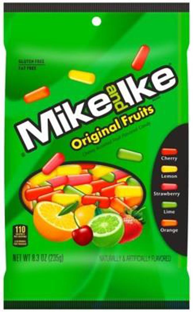 Mike & Ike Original Fruits 8.3oz Peg  1/12ct