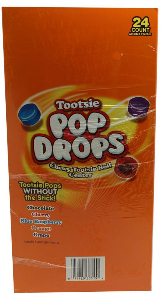 Tootsie Pop Drops 12/24ct 2.25oz