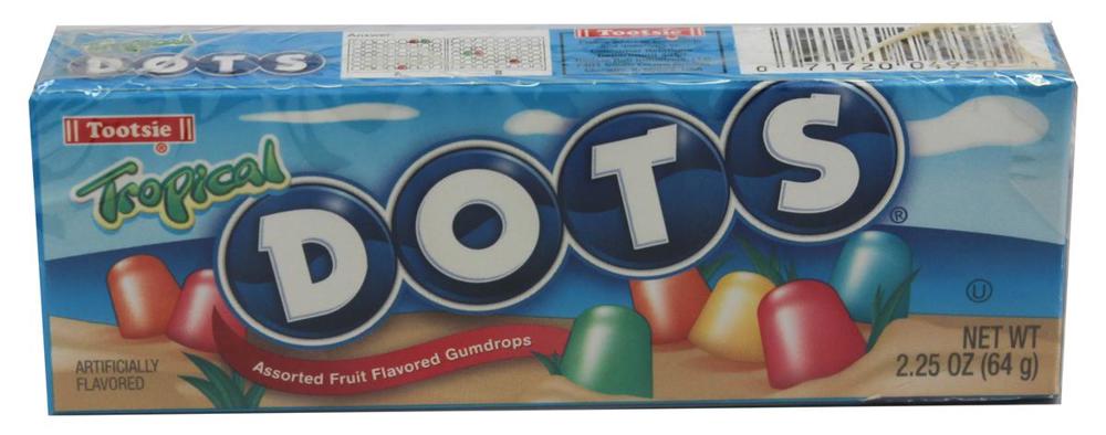 Tootsie Roll Count Goods Tropical Dots 12/24ct 2.25oz