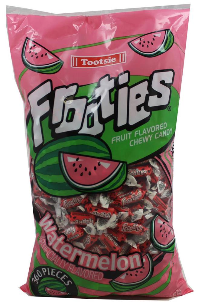 Tootsie Roll Frooties Count Bags 38.8 oz Watermelon 12/360ct 38.8oz