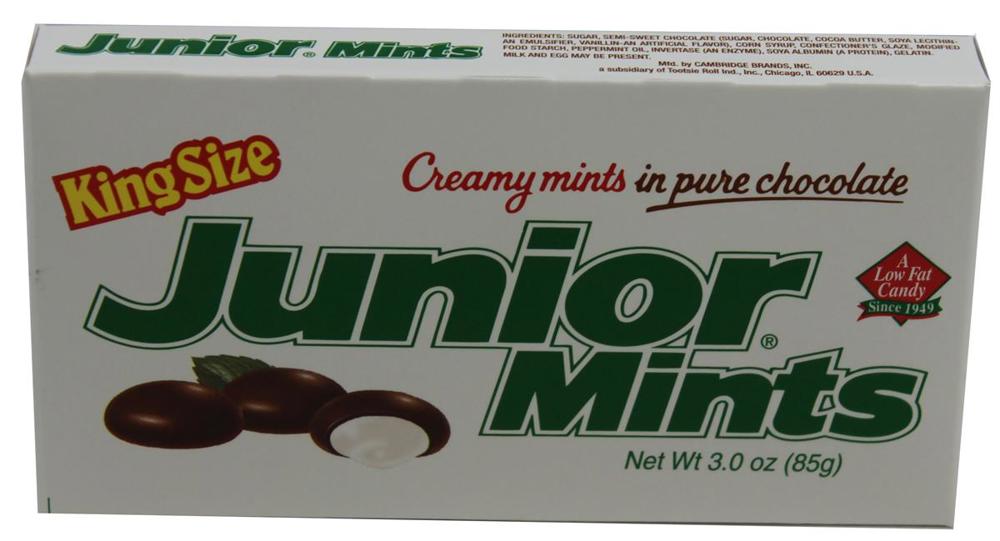 Tootsie Roll King Size Junior Mints 4/12ct 2.6oz