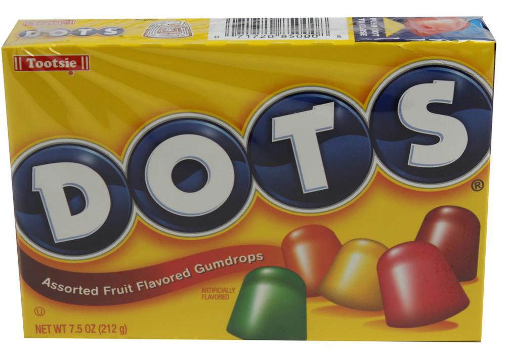 Tootsie Roll Theater Items Original Dots 12ct 6.5oz