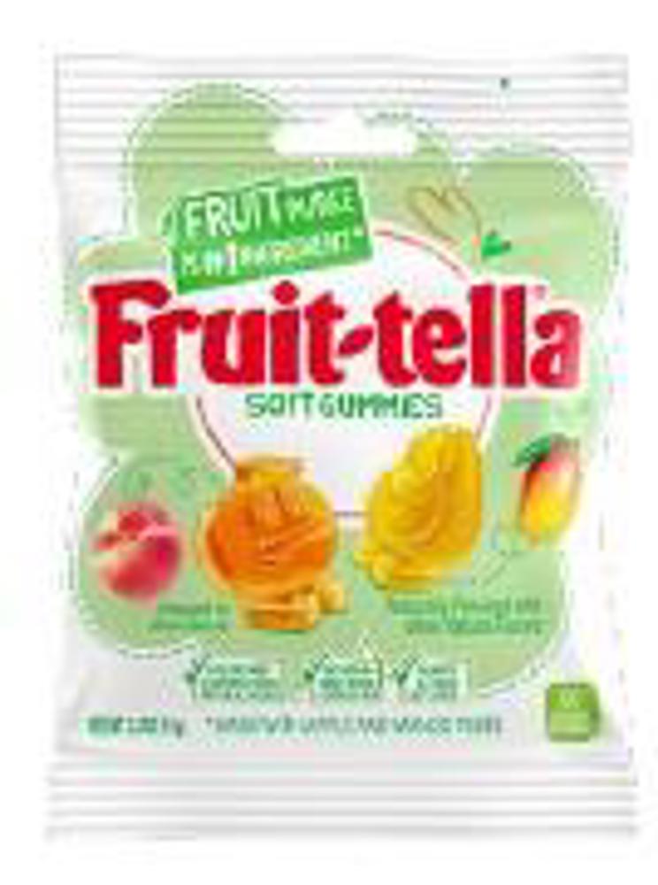 Perfetti Fruit-tella Gummies Peach/Mango  3.2z Peg 1/12ct