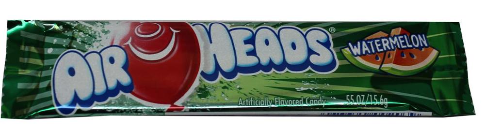 Airheads Singles Watermelon 12/36ct 0.55oz