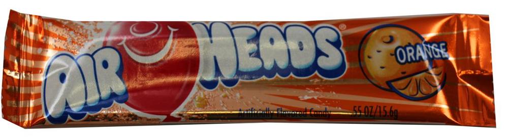 Airheads Singles Orange 12/36ct 0.55oz