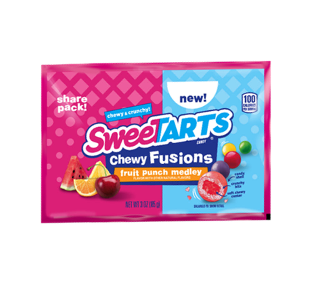 SweeTarts Chewy Fusion 4/12/3oz Share Pack