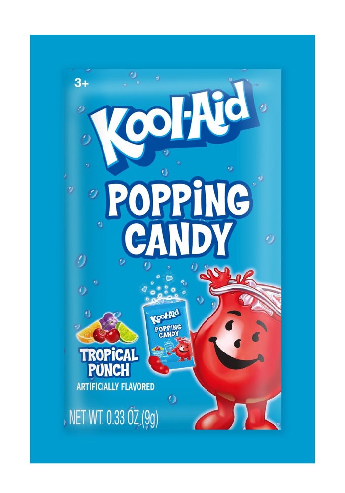 Kool-Aid Pop Candy  Pouch - Trop Punch .33oz 4/20ct