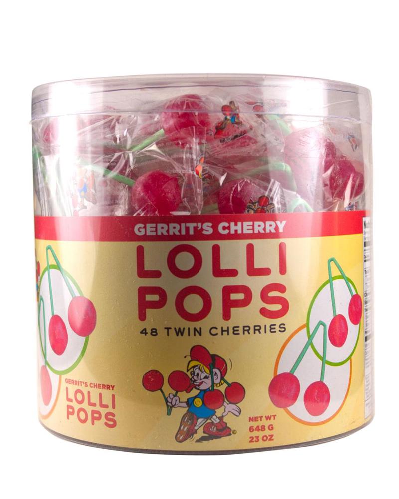 Gerrit J. Verburg Twin Cherry Pops 6/48ct 0.48oz