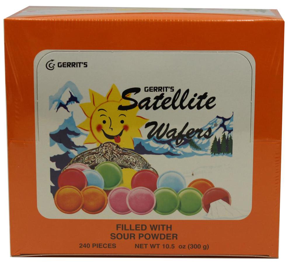 Satellite Wafers Sour Powder Box 18/240ct 10.5oz