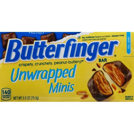 Nestle Video Box Chocolate Butterfinger Bites 9ct 2.8oz