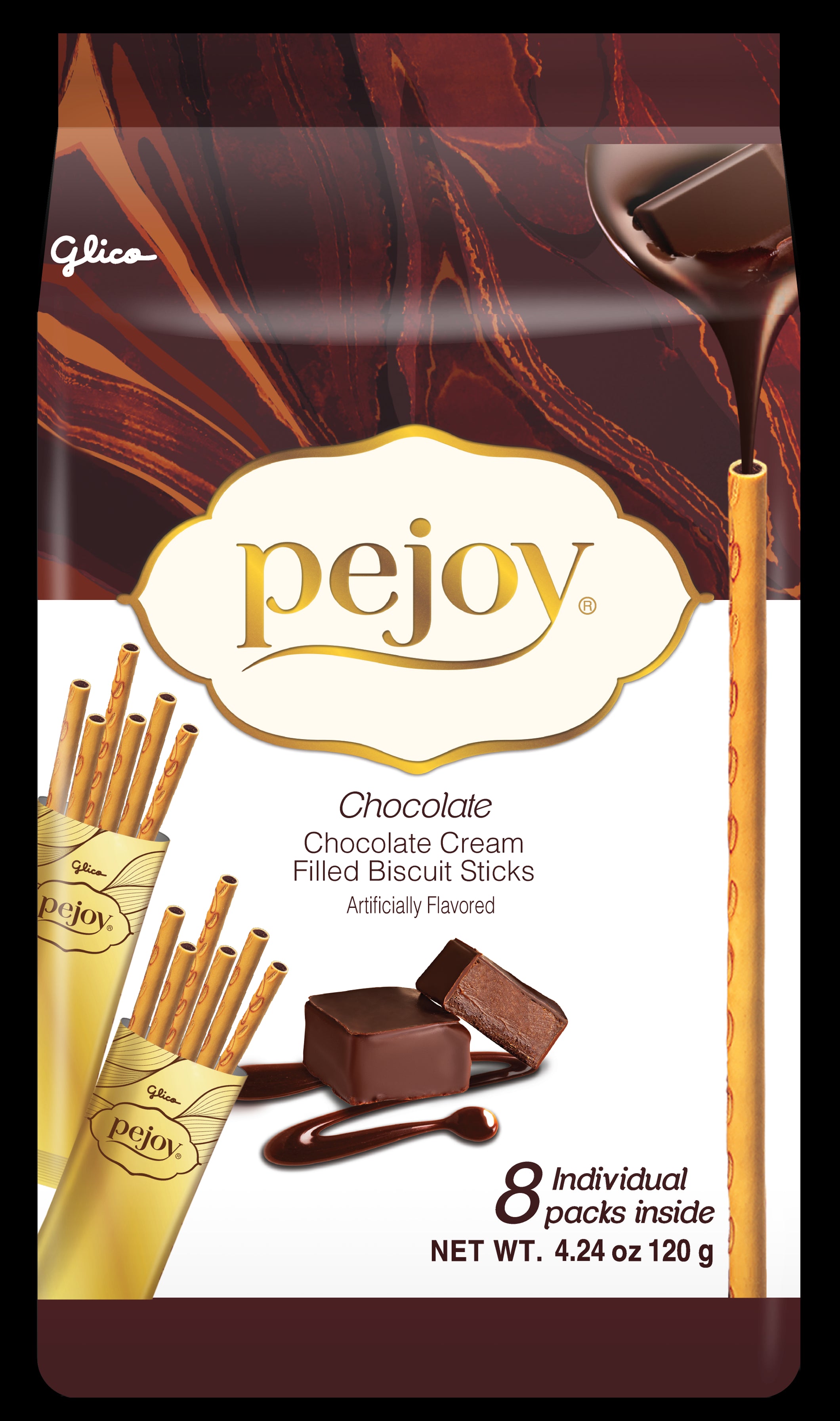 Pejoy Chocolate Family Pack 4.24oz (120g) 4/5ct