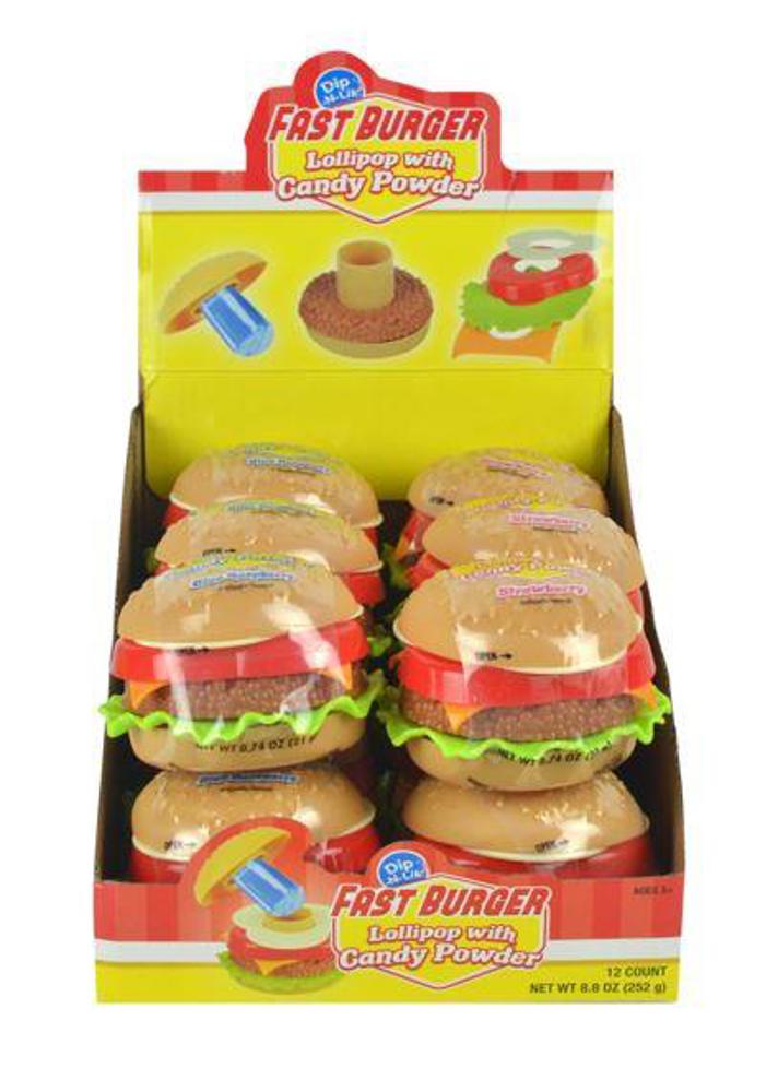 Dip-N-Lik Fast Burger .74 oz  8/12ct