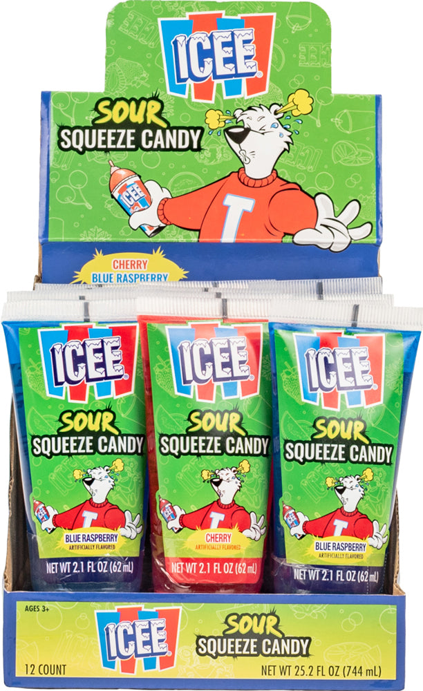 Koko's Icee  Sour Squeeze Candy 6/12ct 2.1oz