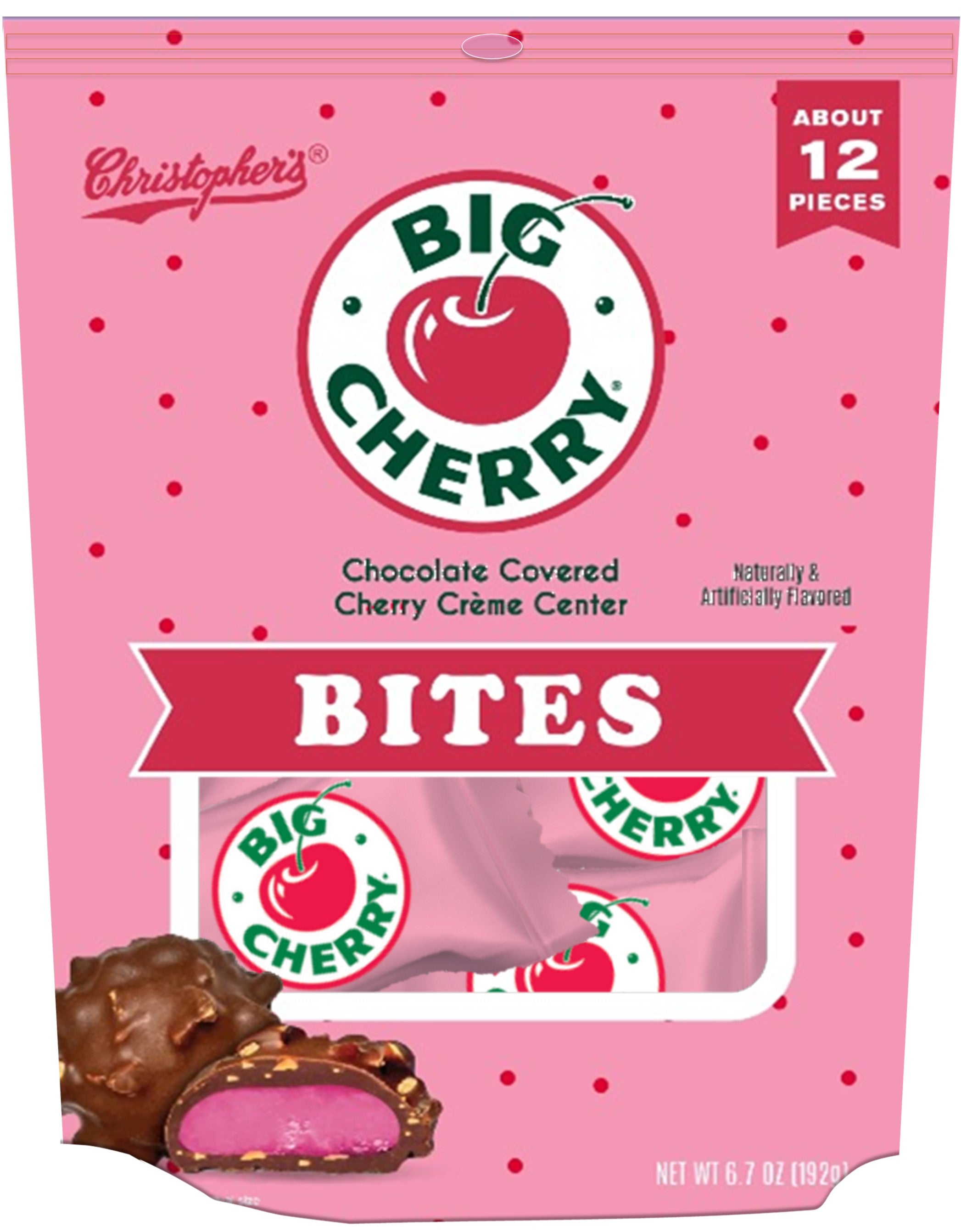 A&B Big Cherry Bites Sub 6.7oz 1/6ct