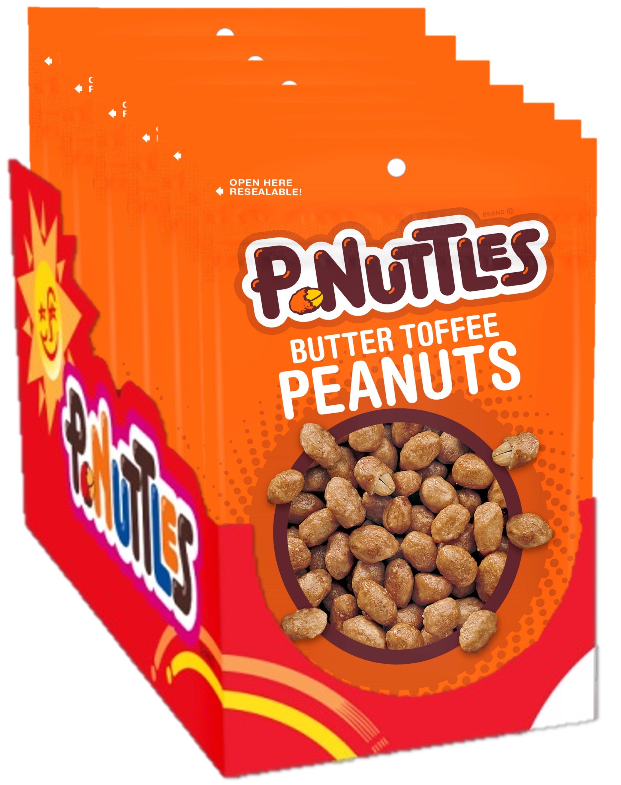 A&B P-Nuttles Peanuts 5.25oz 6/10ct