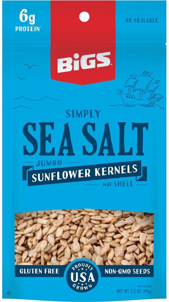 Conagra Big's Sunflower Kernals Simply Seasalt 3.5oz 6/6ct