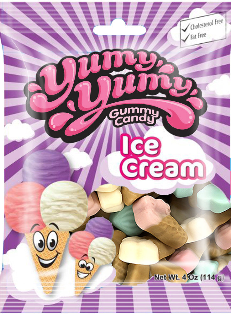 Kervan Gummy Ice Cream cones