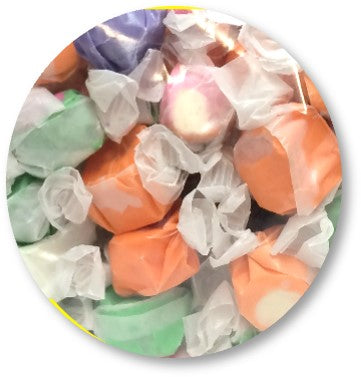 A&B Bulk Fairtime Taffy Assorted 10Flavor 3lb 1/5ct