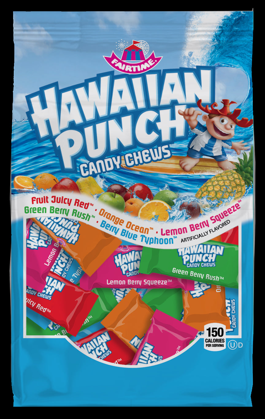 A&B Hawaiian Punch Chews Big Bag 25oz 1/6ct