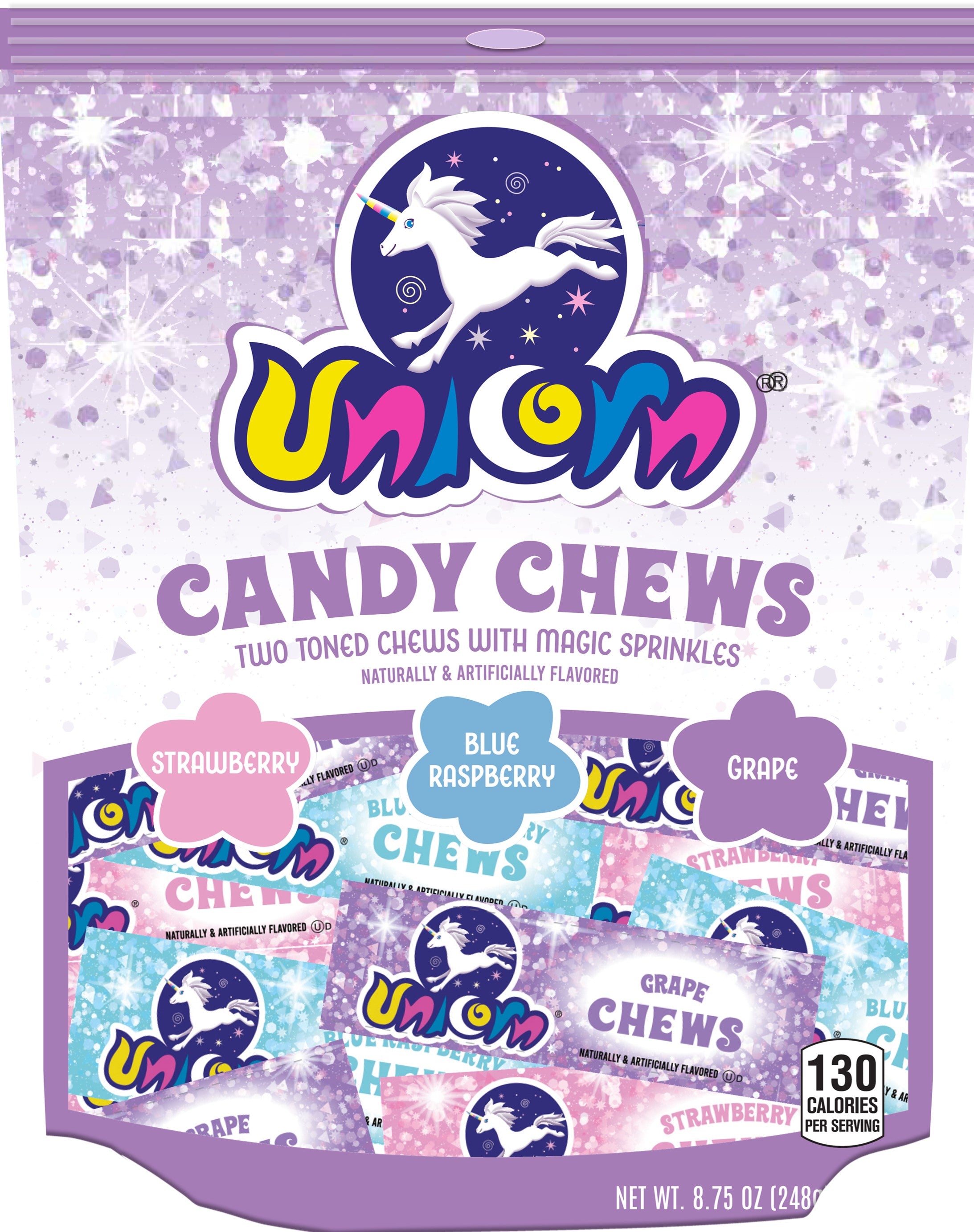 A&B Unicorn Chews Sub 8.75oz 1/12ct