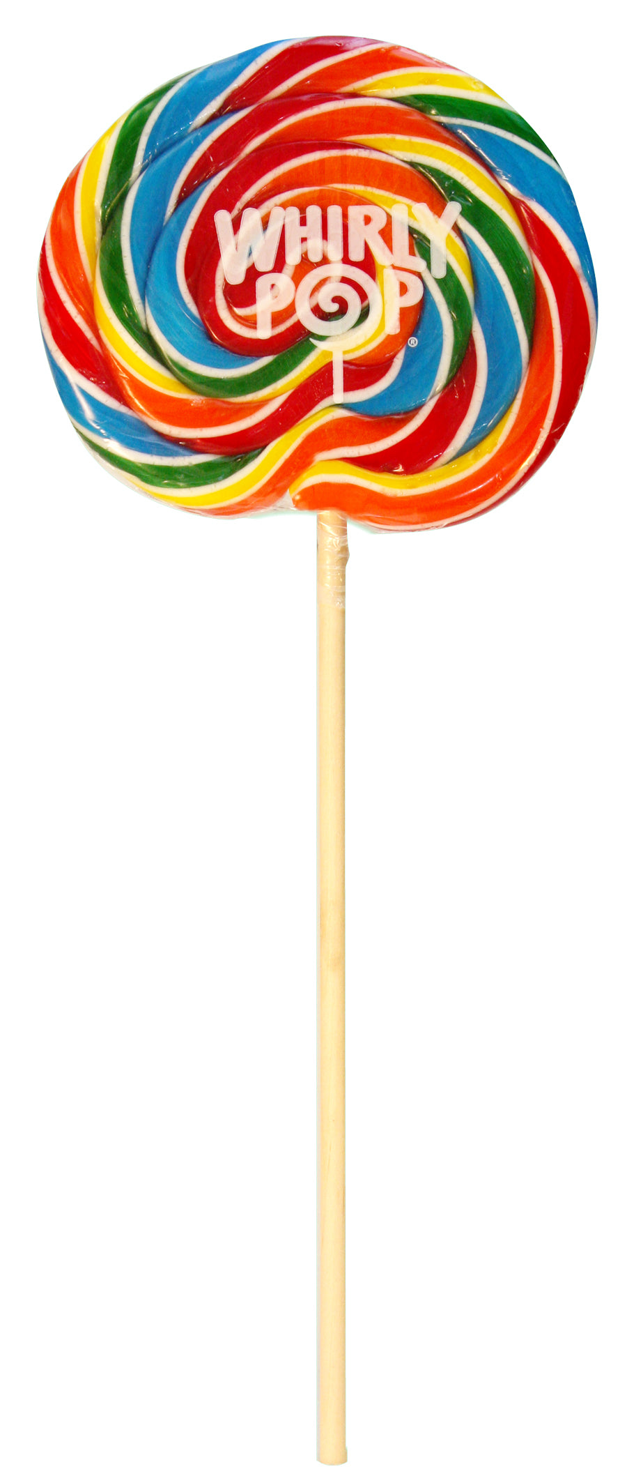 A&B Bulk WHIRLY POP 9" 24oz RAINBOW 10ct