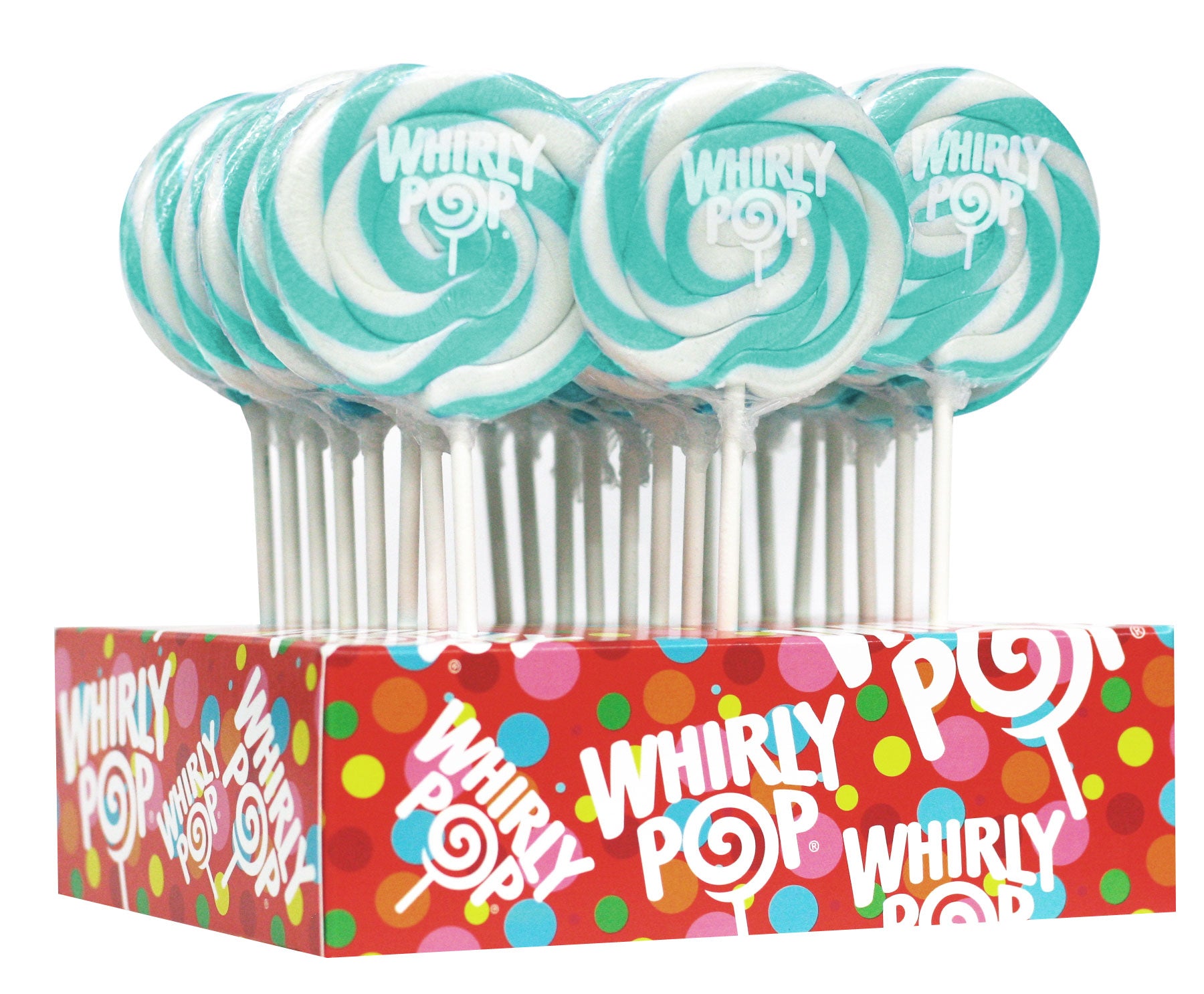 A&B Whirly Pop Colors - Turquoise 1.5oz 1/24ct