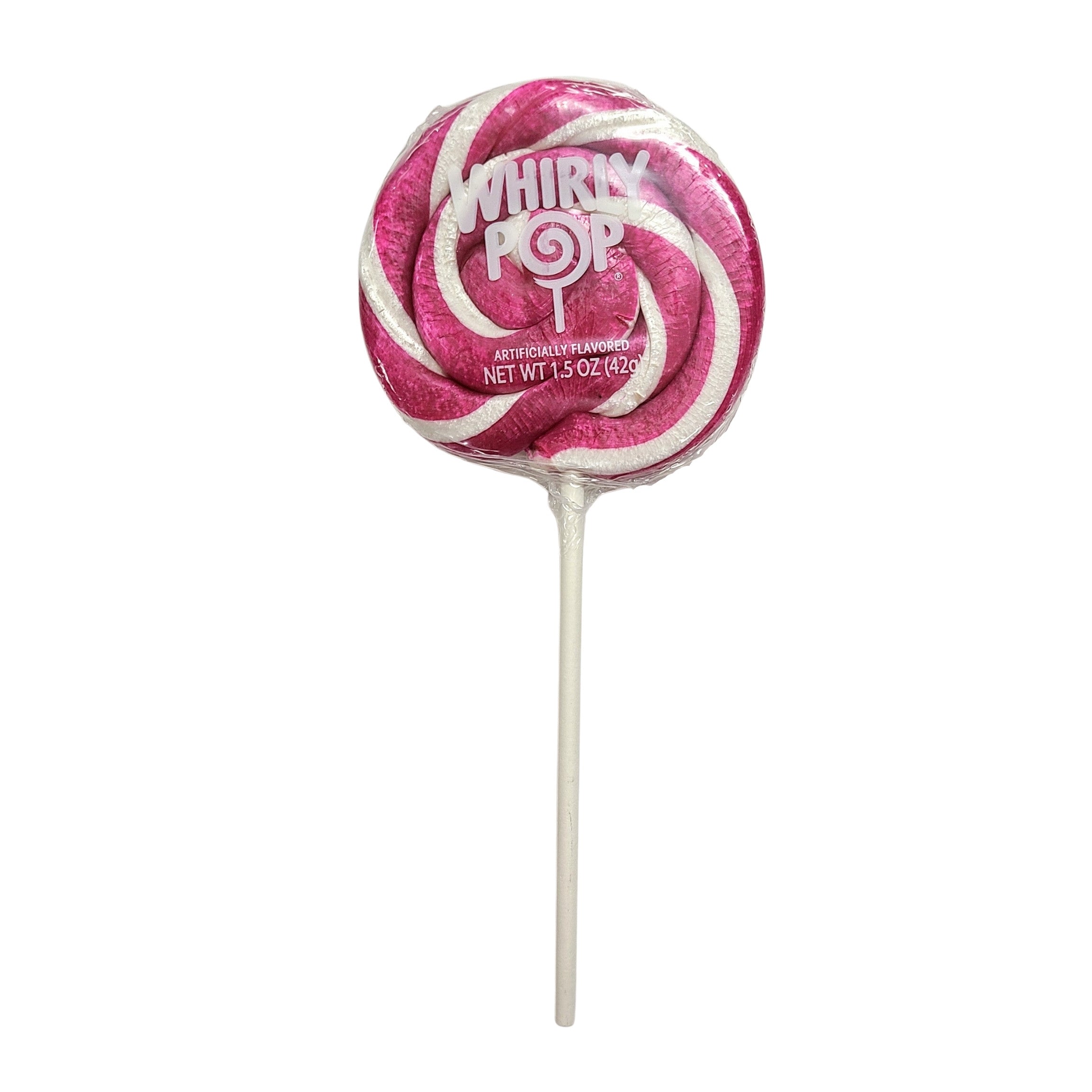 A&B Whirly Pop Colors - Raspberry 1.5oz 1/24ct