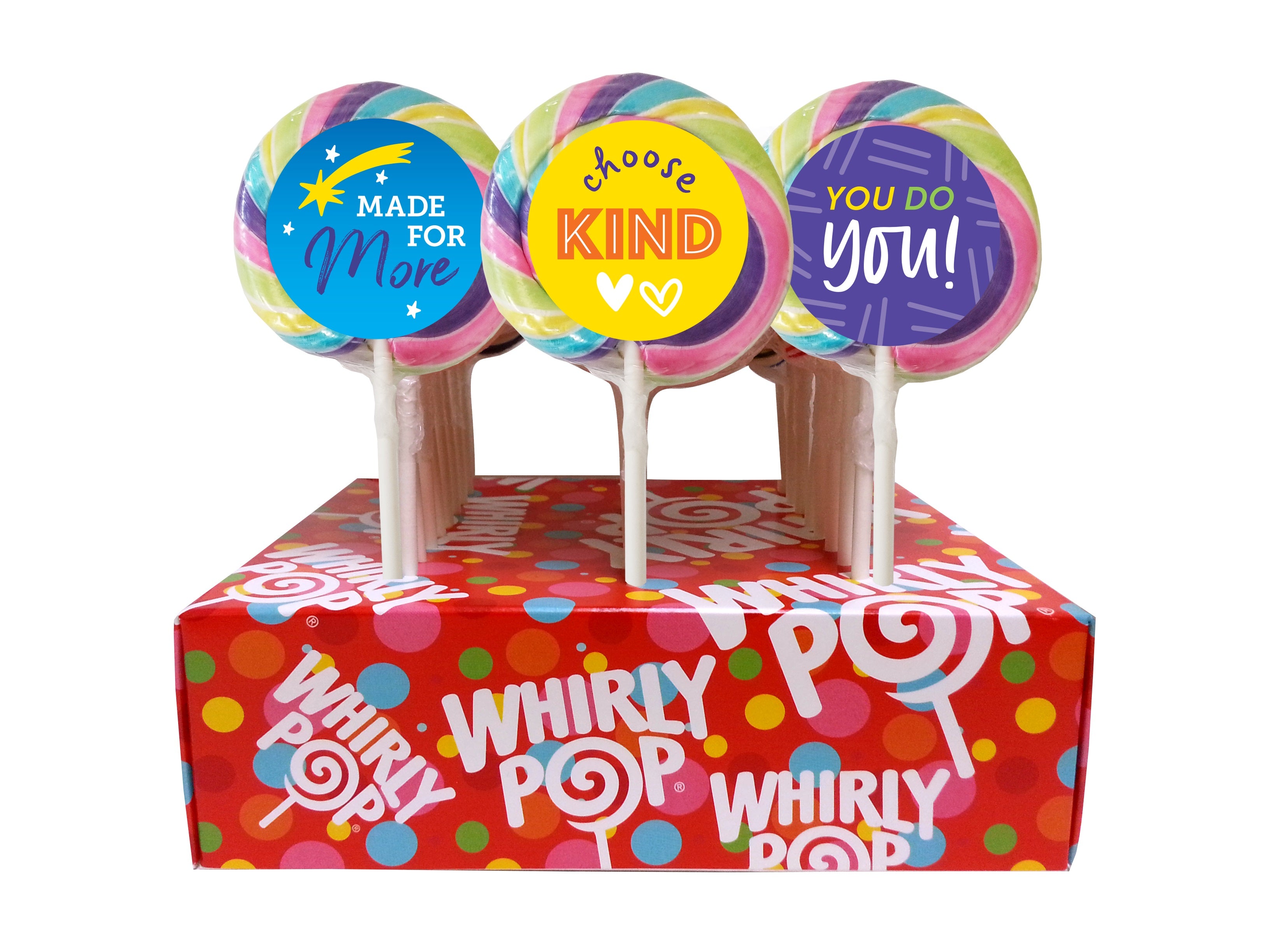 A&B Whirly Pop Wishes Display - 1.5oz 1/24ct