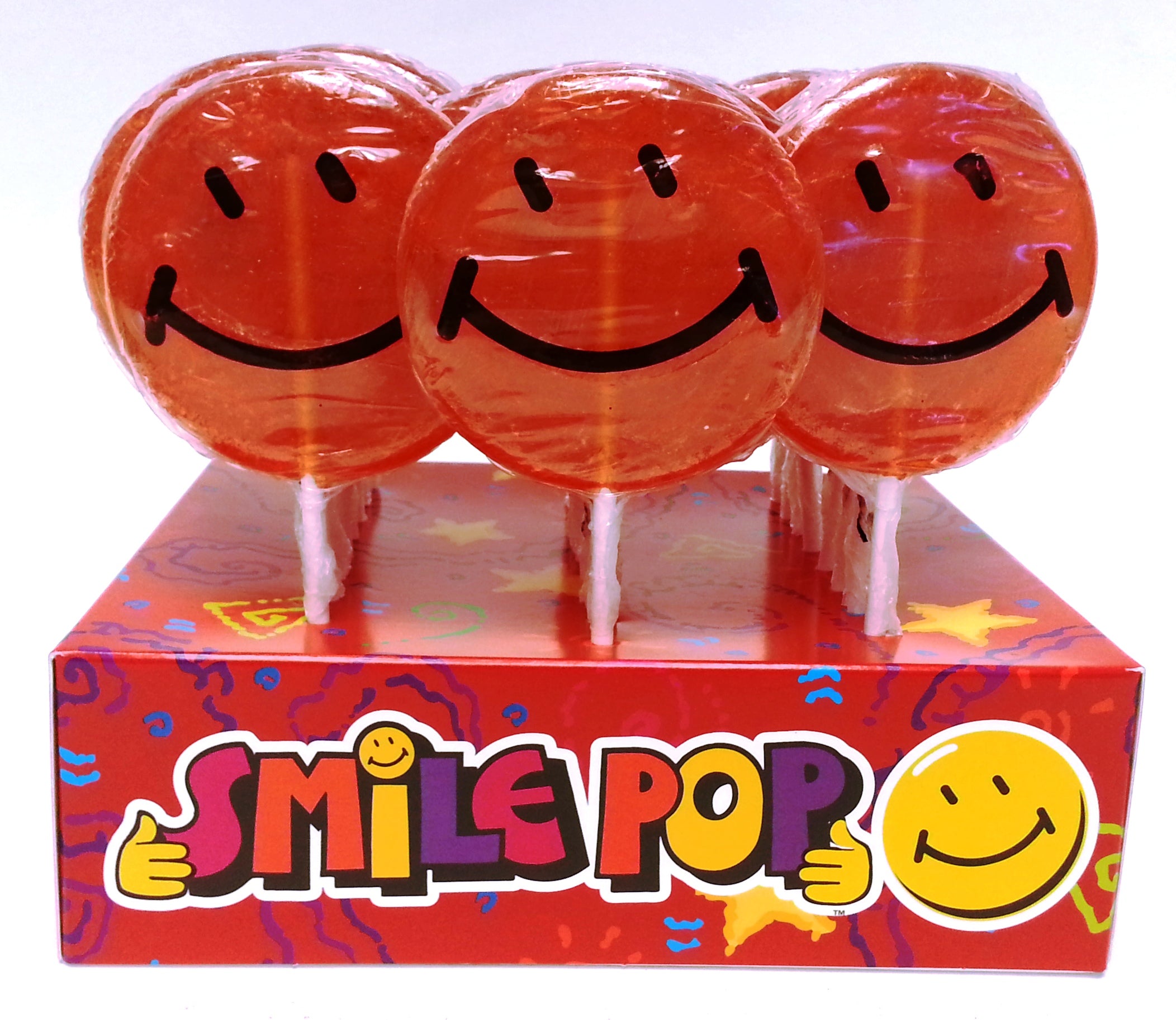 A&B Smile Pop Display Orange 1.5oz 2/24ct