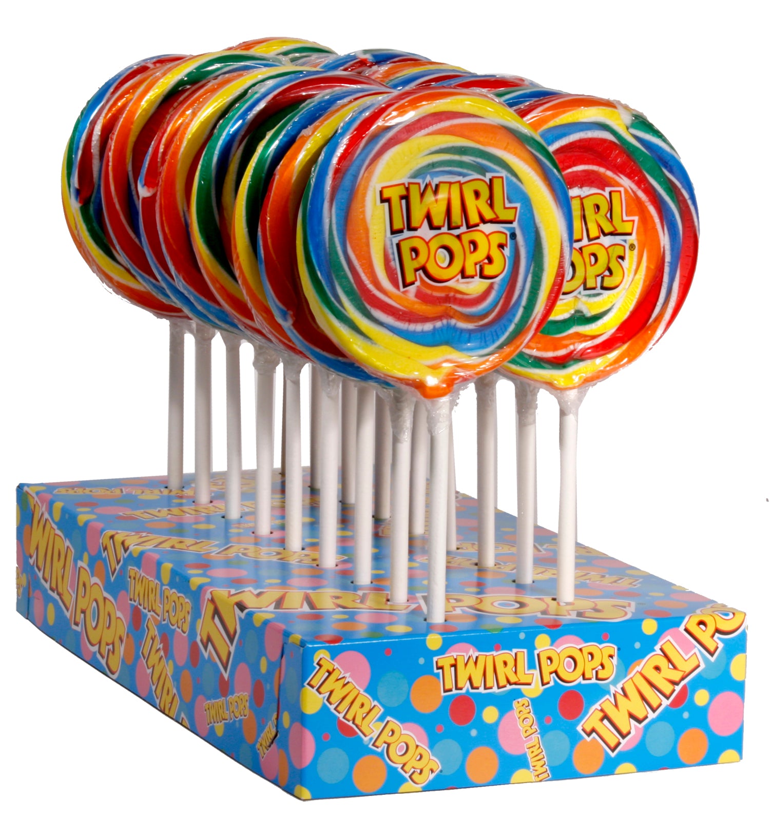 A&B Twirl Pop Display 3oz 2/18ct