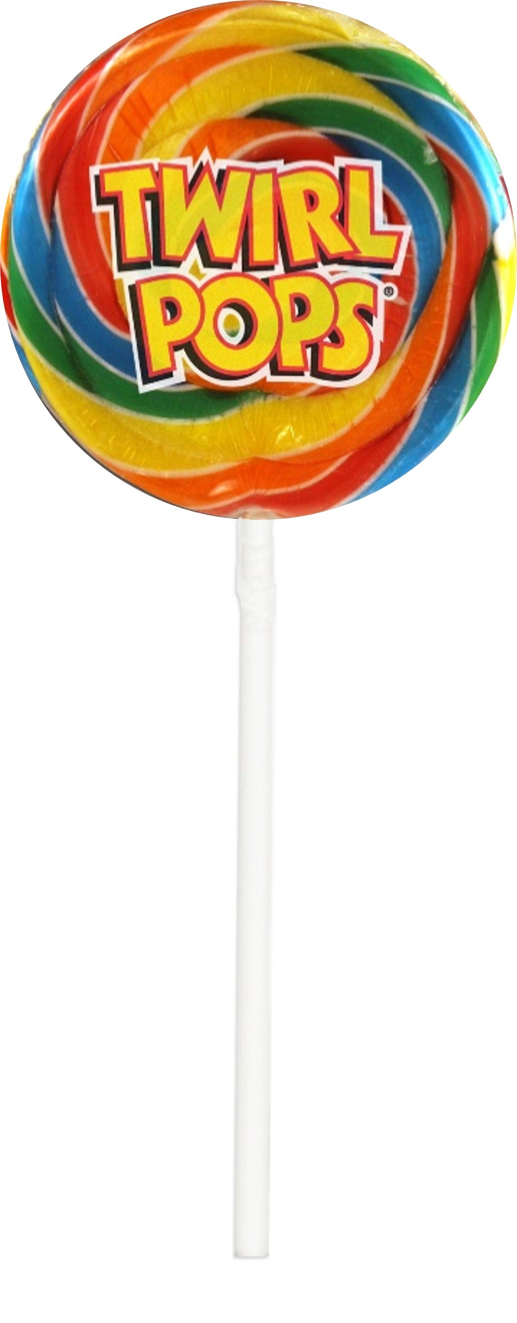 A&B Twirl Pops Rainbow Jar 1oz 6/12ct