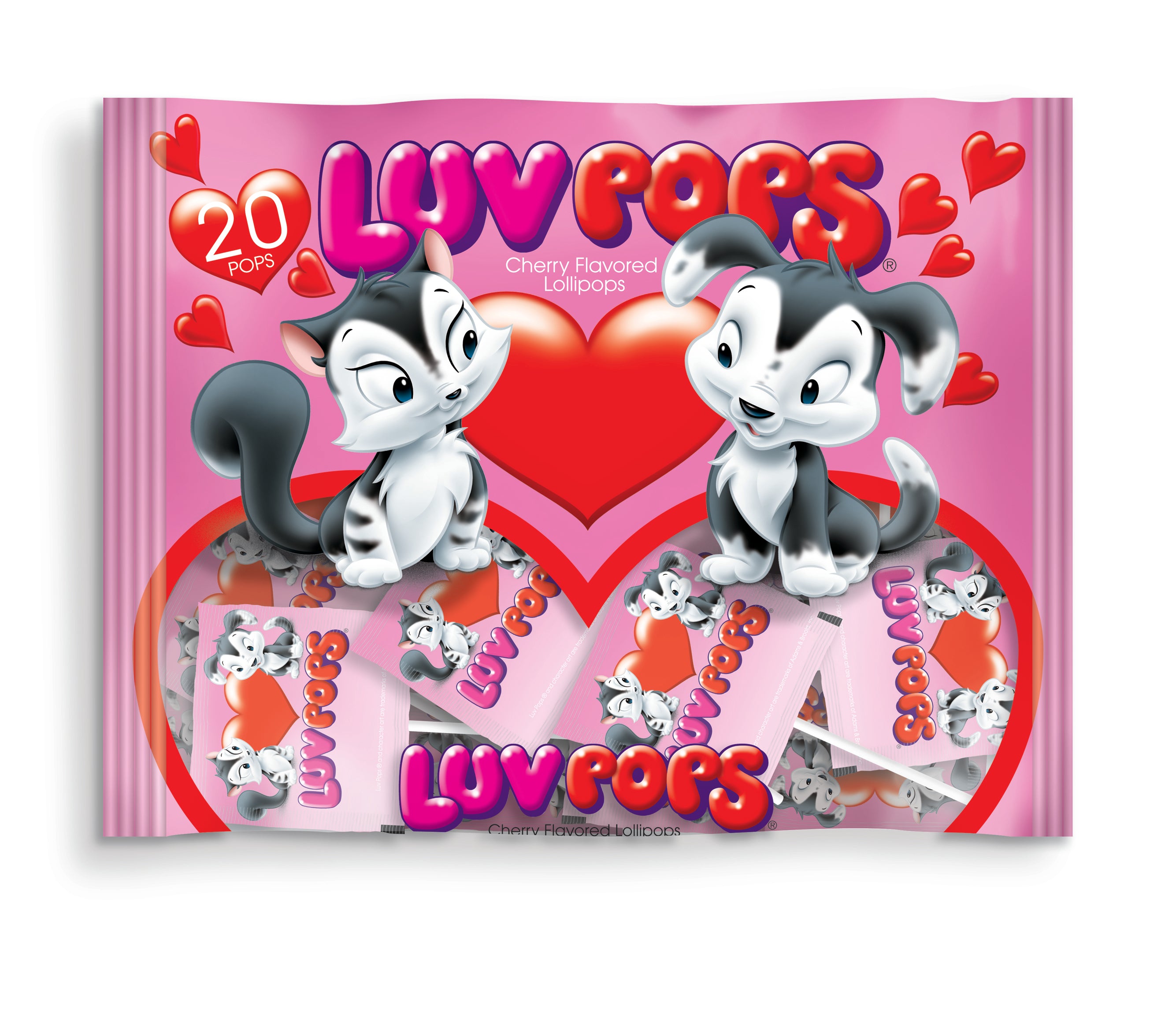 A&B Luv Pops Laydown Bag 20ct(12oz) Openstock 1/12ct