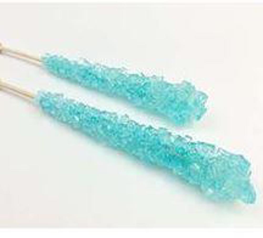 Richardson Crystal Sticks 6 1/2" Rock Candy Blue Raspberry Wrapped 120ct