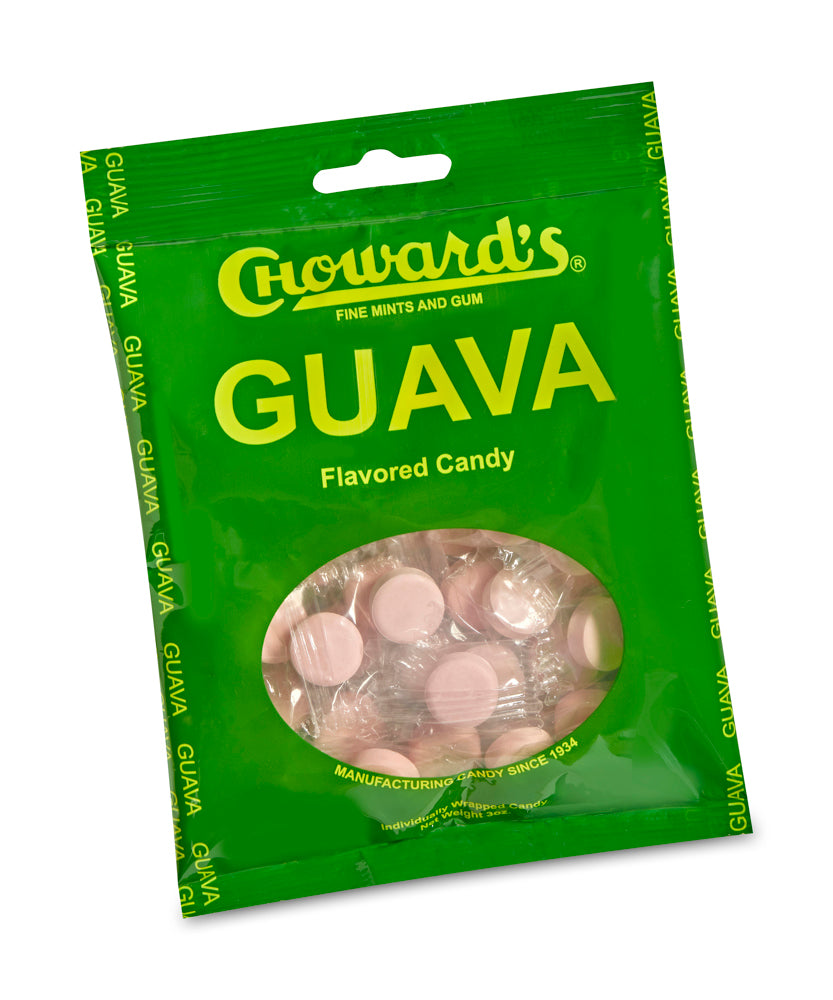 Choward's Mints Guava Candy Peg  3oz  1/12ct